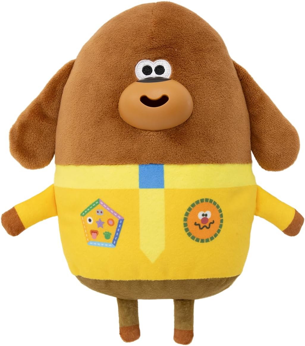Hey Duggee Silly Sounds Duggee Teddy Bear - Squeeze & Laugh Interactive Plush Toy 4