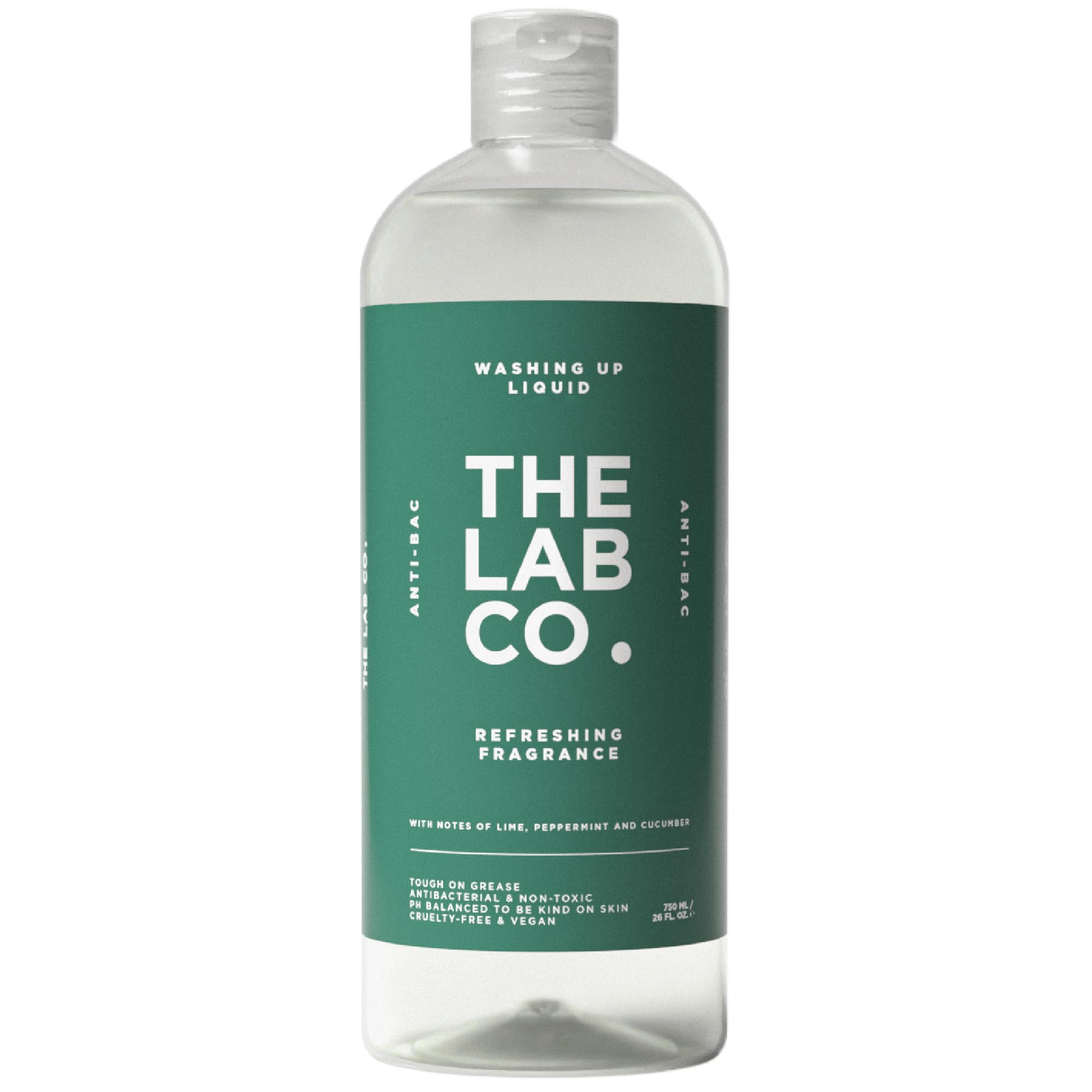 The Lab Co. Antibacterial Washing-Up Liquid - Tough on Grease, Gentle on Skin | 750 ml 1