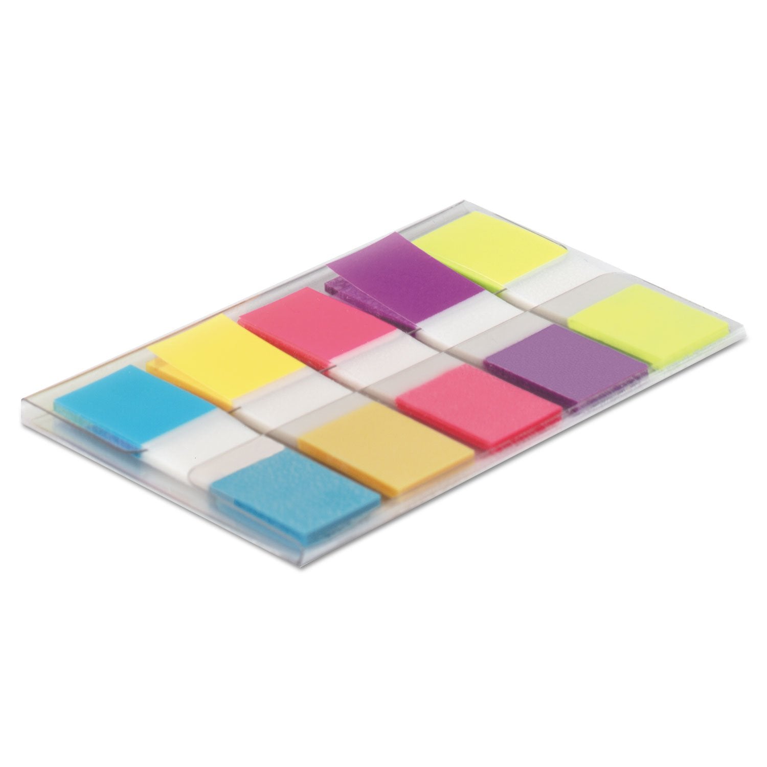 Post-it Flags 6835CBEU Page Flags - 5 Bright Colors, 100 Flags Total in Portable Dispenser