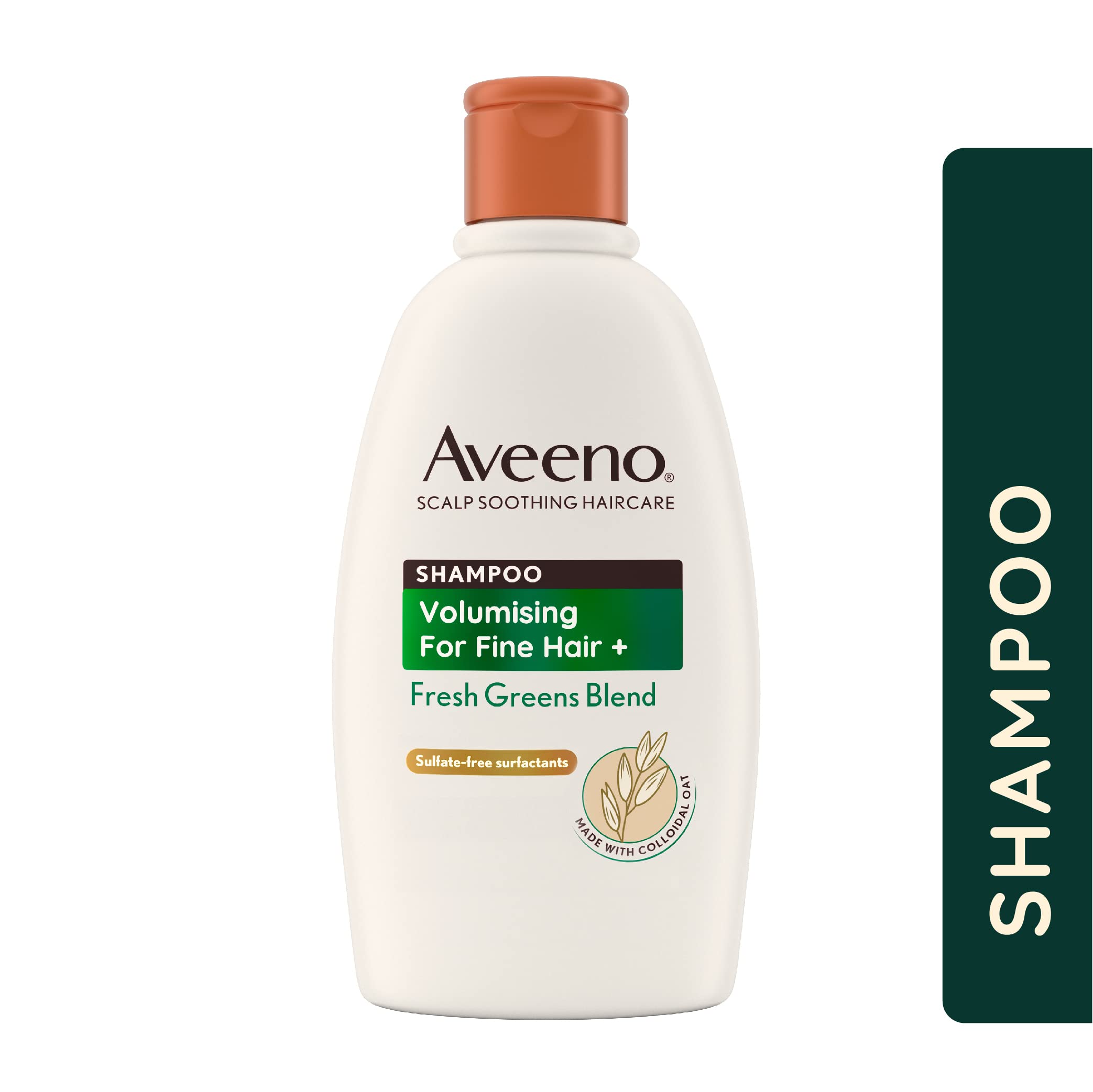 Aveeno Scalp Soothing Volumising Shampoo - Fresh Green Blend, Colloidal Oat Extract, for Fine Hair, 300ml 2