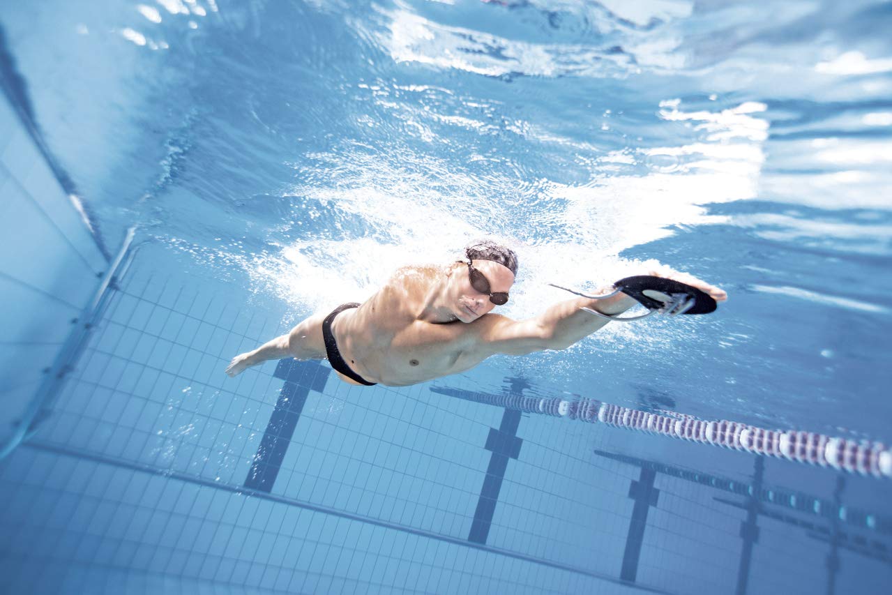 Arena Elite Handpaddel – Schwimmtrainingshilfe für Schlagtechnik und Kraft, groß, rosa 2