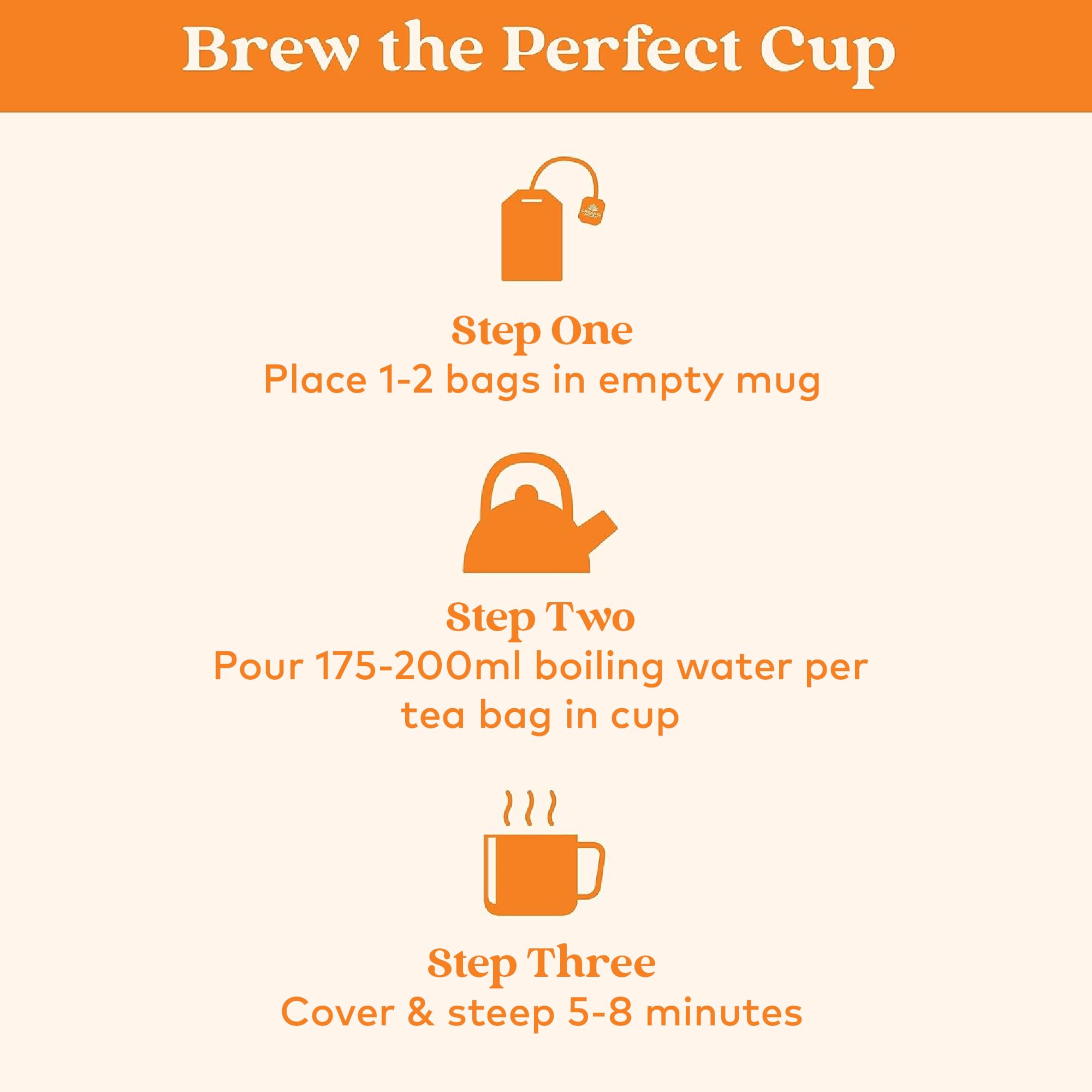 Organic India Tulsi Ginger Turmeric Tea, Caffeine-Free, Certified Organic Herbal Tea 2