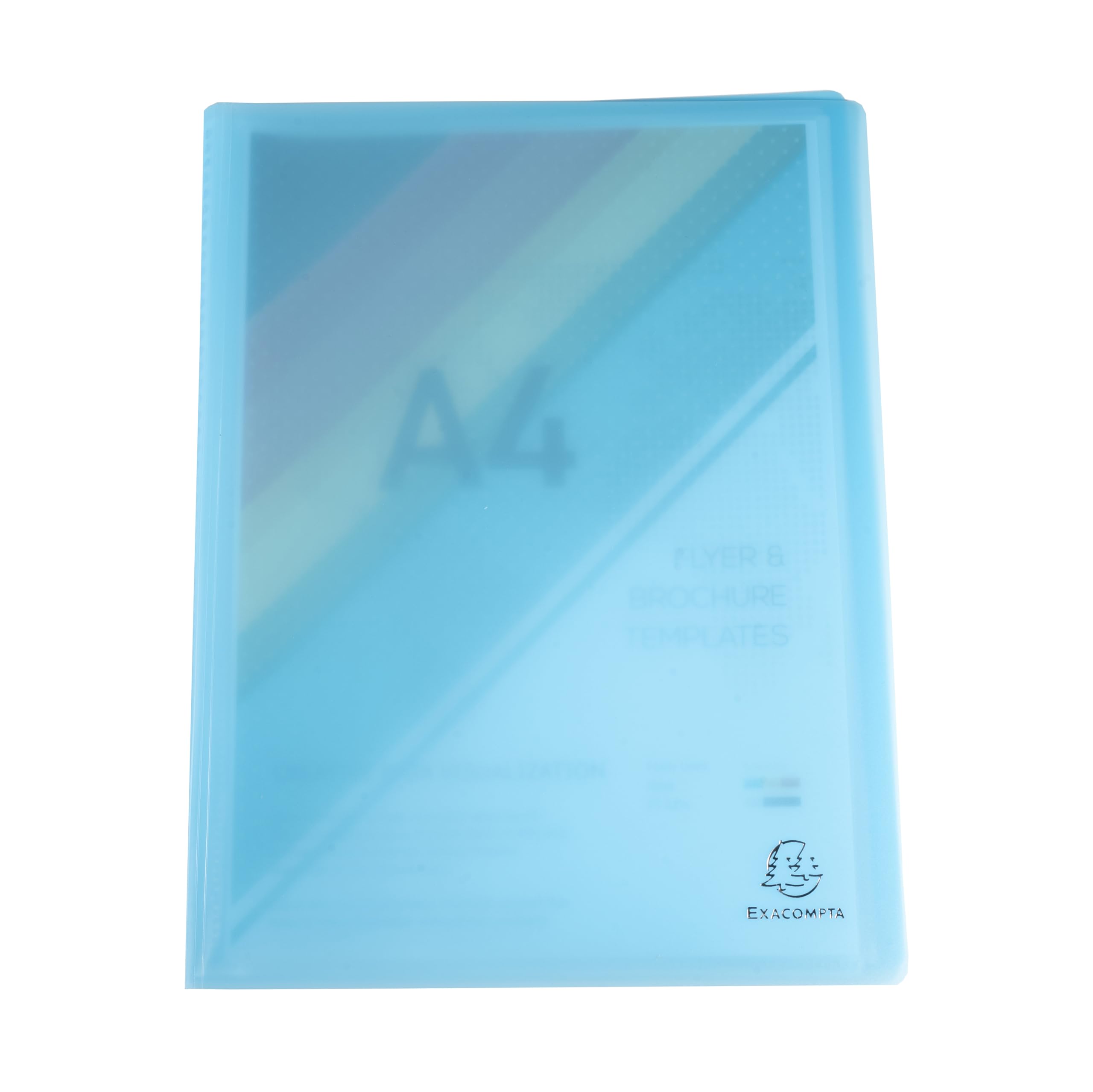 Exacompta Chromaline Presentation Book - 20 Pockets (40 Views) | A4 Size | Translucent Pastel PP 1