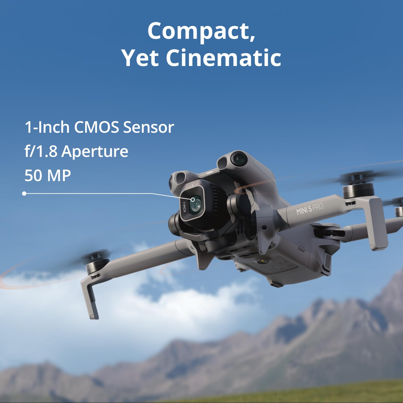 DJI Mini 5 Pro Fly More Combo with DJI RC-N3 - 1-Inch CMOS Camera Drone with 4K/60fps HDR Video, 36-Min Flight Time, Foldable Design [Drone]