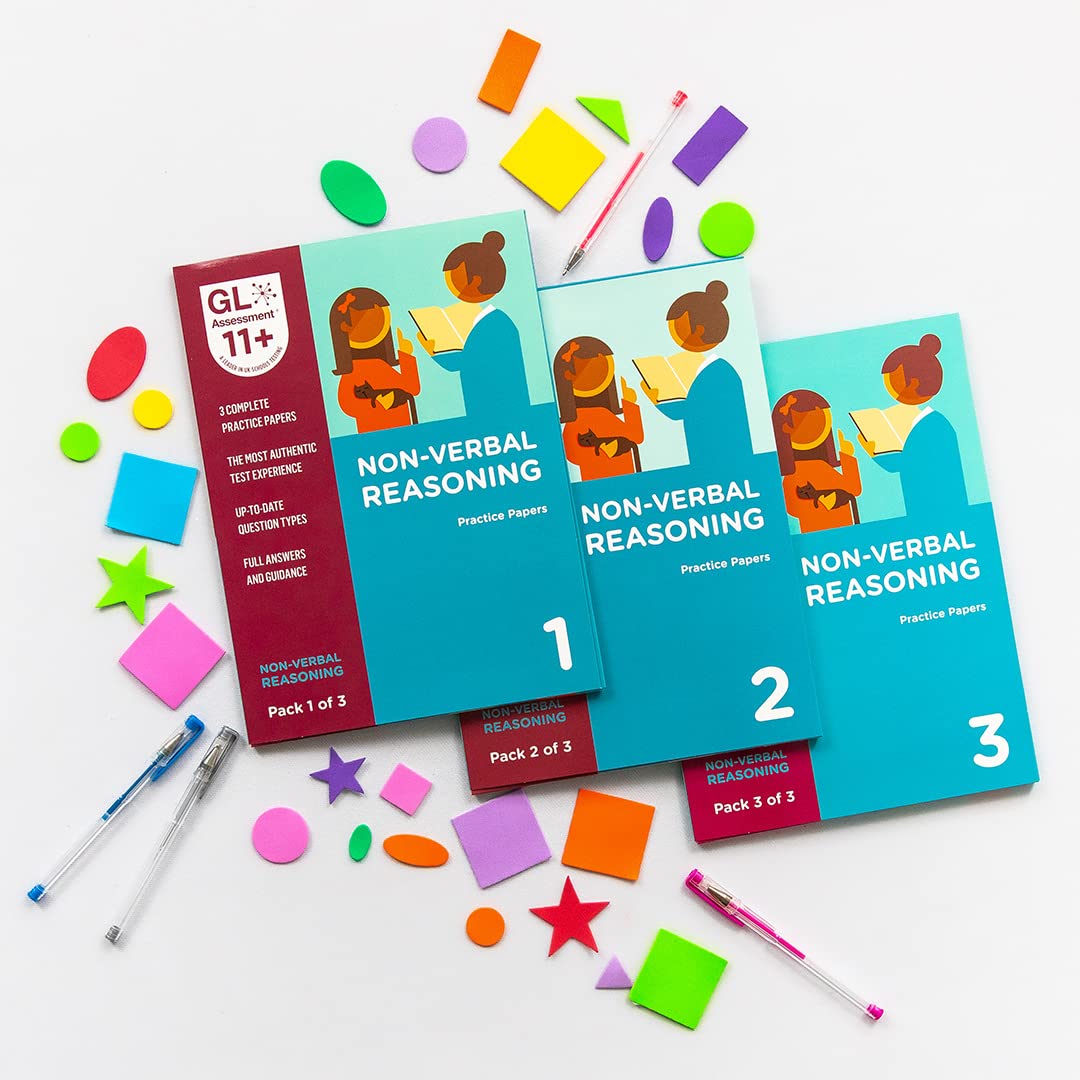 GL Assessment 11+ Practice Papers Bundle - Non-Verbal Reasoning | All 3 Packs Included 2