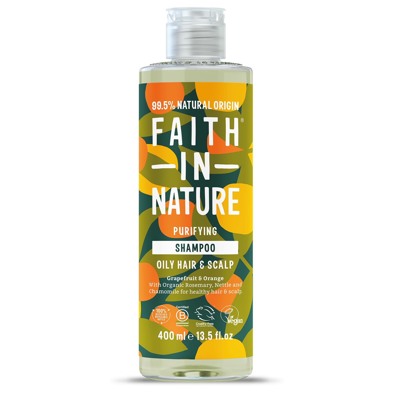 Faith In Nature - Grapefruit & Orange Shampoo (400ml) 1