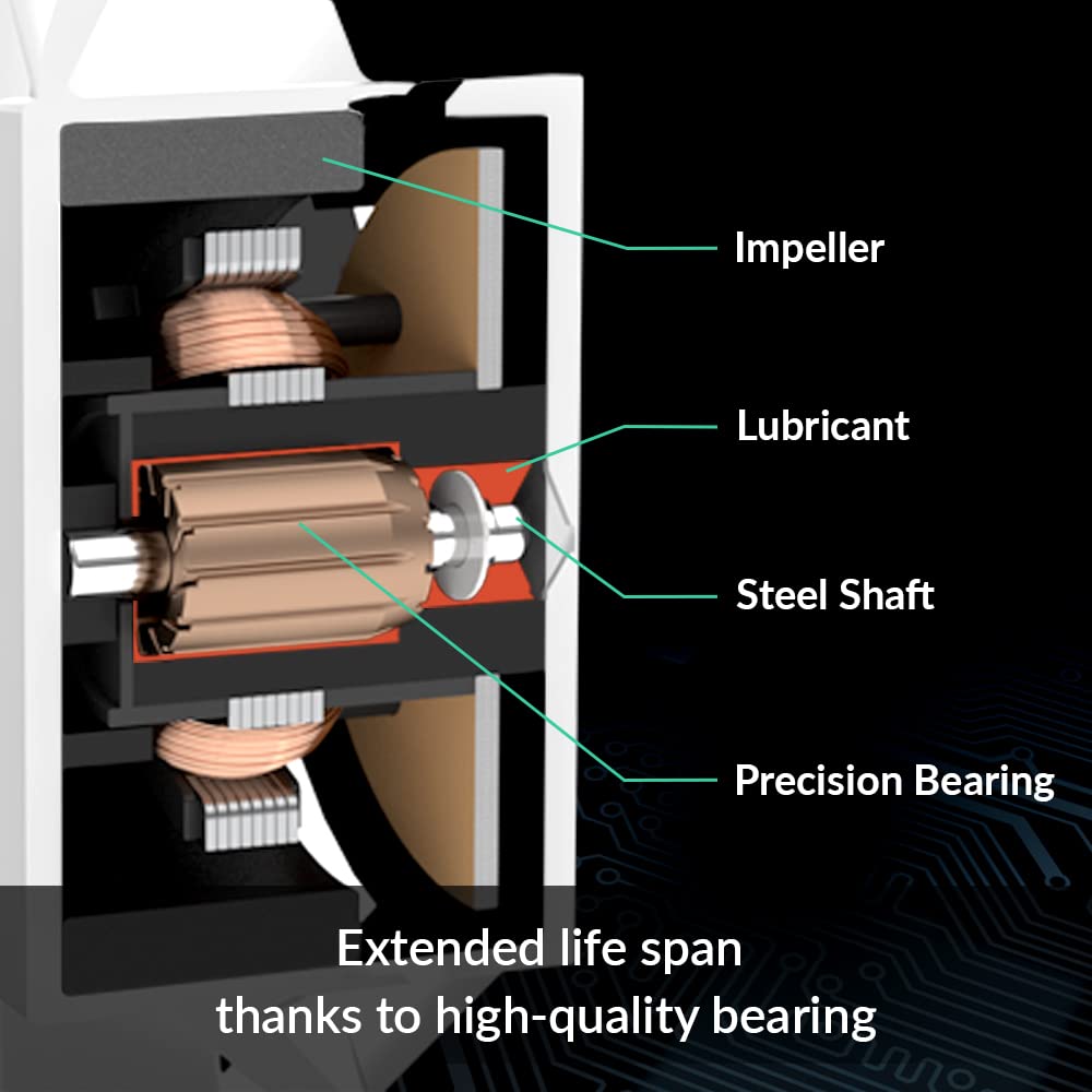 ARCTIC P14 PWM PST - 140mm PC Case Fan with PWM Sharing Technology, Optimized for Static Pressure, High Airflow, Low Noise