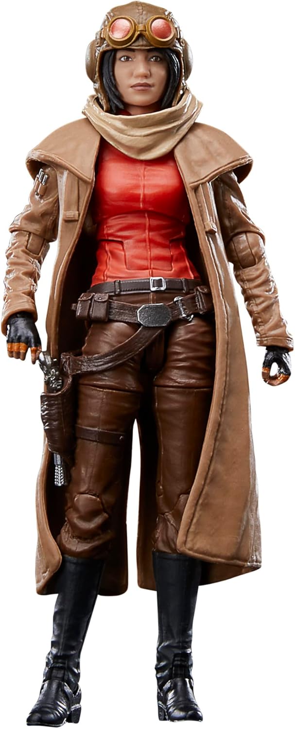 Star Wars The Black Series Doctor Aphra 6 Inch Action Figure - Blaster Accessory & Swell Coat, Ages 4+