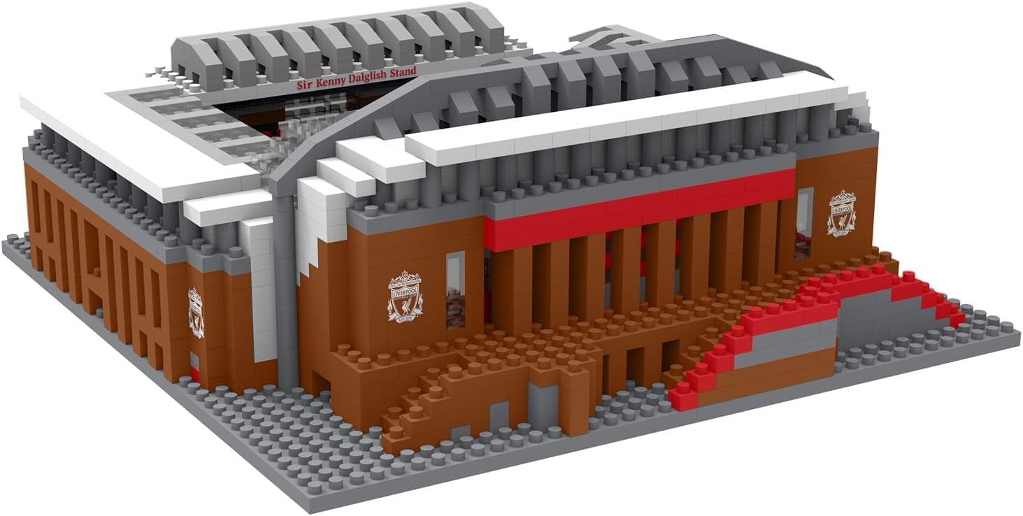 FOCO BRXLZ Liverpool FC Mini Anfield Stadium Building Set | 1378 Pieces | Ages 12+ 4