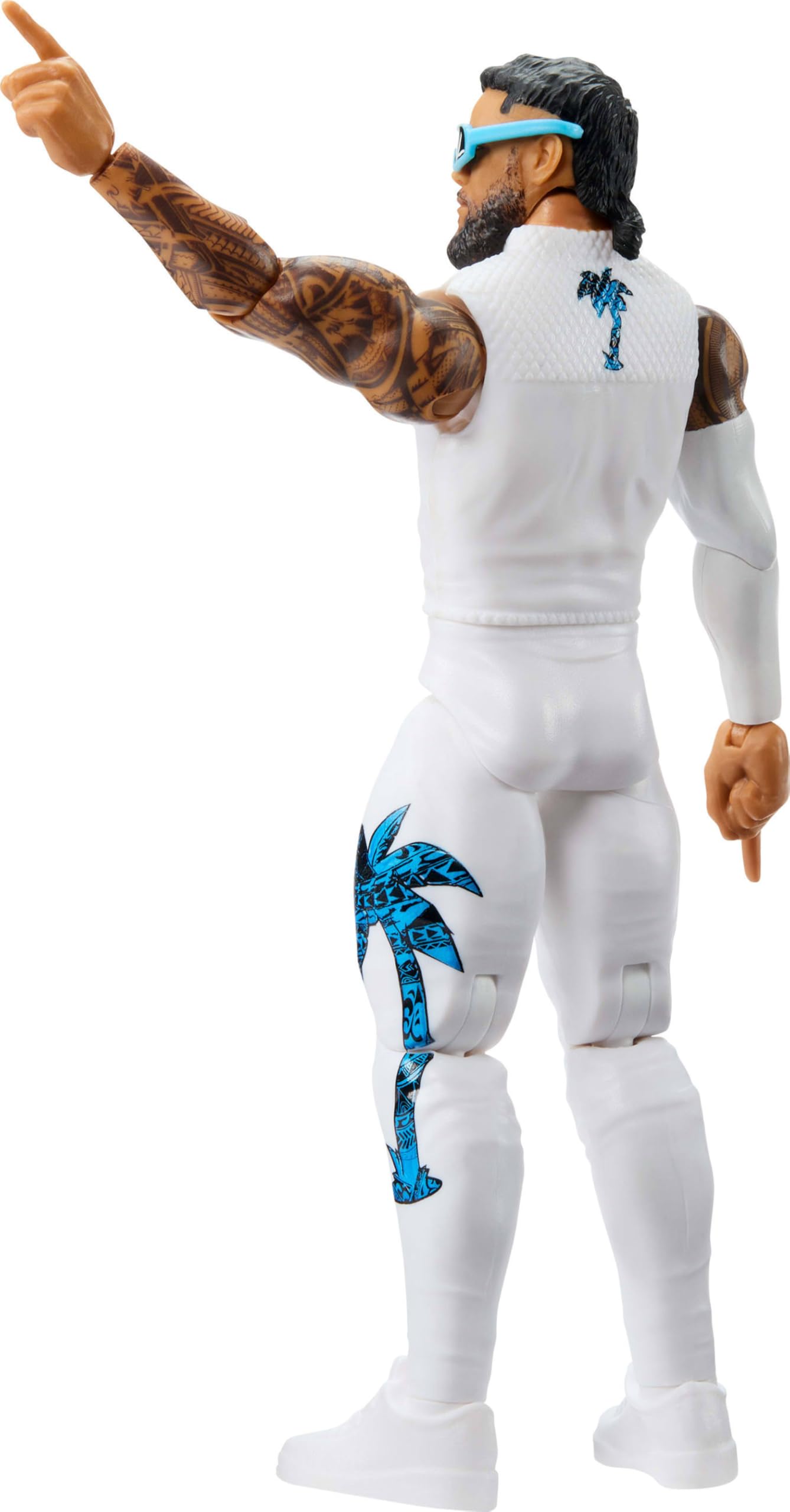 WWE Jey Uso Action Figure - Main Event Series #161 | 6-inch Scale | TrueFX Face 4