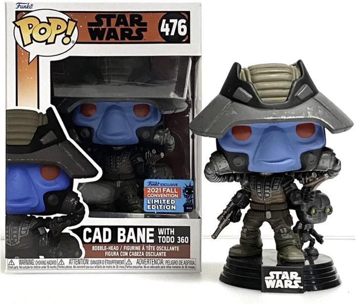 Funko Pop! Star Wars: The Bad Batch - Cad Bane with Todo 360 Vinyl Figure (55912)