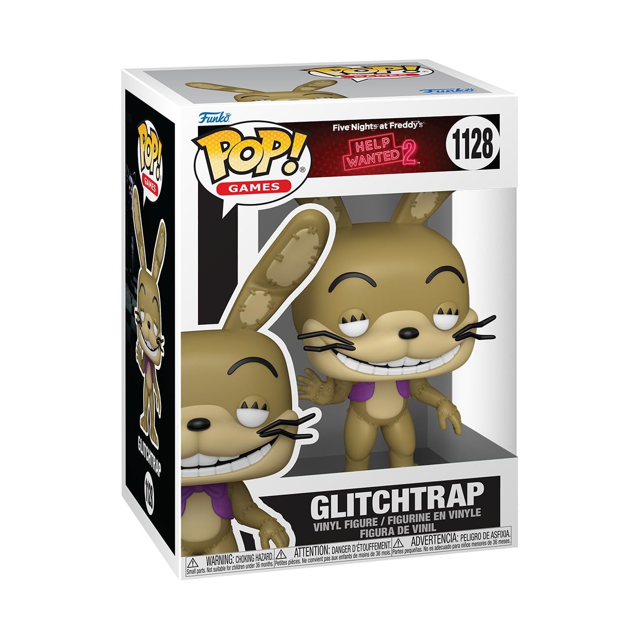 Funko Pop! Games: Five Nights at Freddy's - Glitchtrap Vinyl Figure (86114) 8
