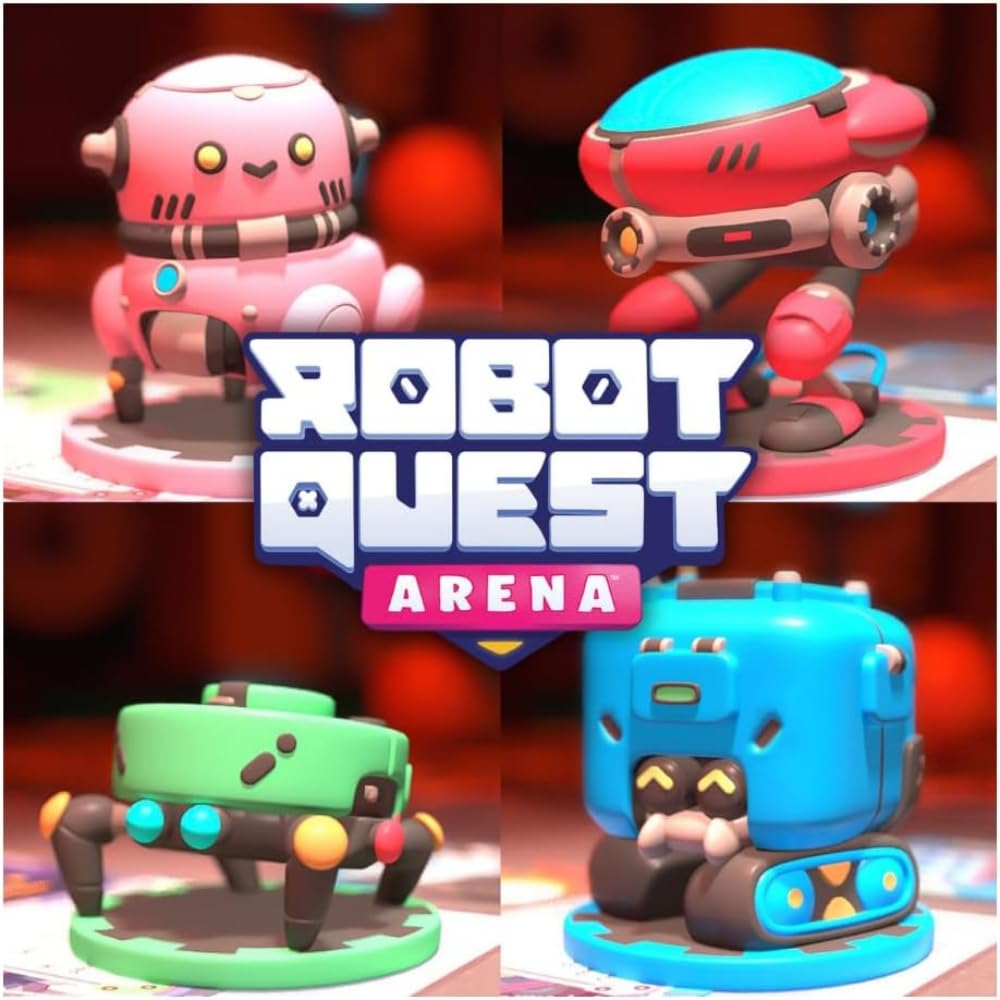 Robot Quest Arena - Deckbuilding Strategy Board Game | Ages 12+ | 2-4 Players | 30 Minutes 3