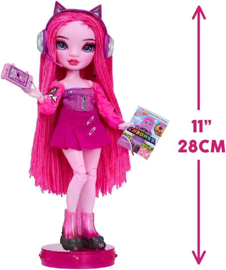 Rainbow High Shadow High Series 3 Pinkie James Pink Fashion Doll (592839EUC)