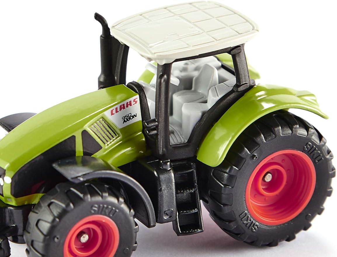 Siku 1030 Claas Axion 950 Tractor - Metal/Plastic Farm Vehicle with Trailer Hitch & Rubber Tyres 3