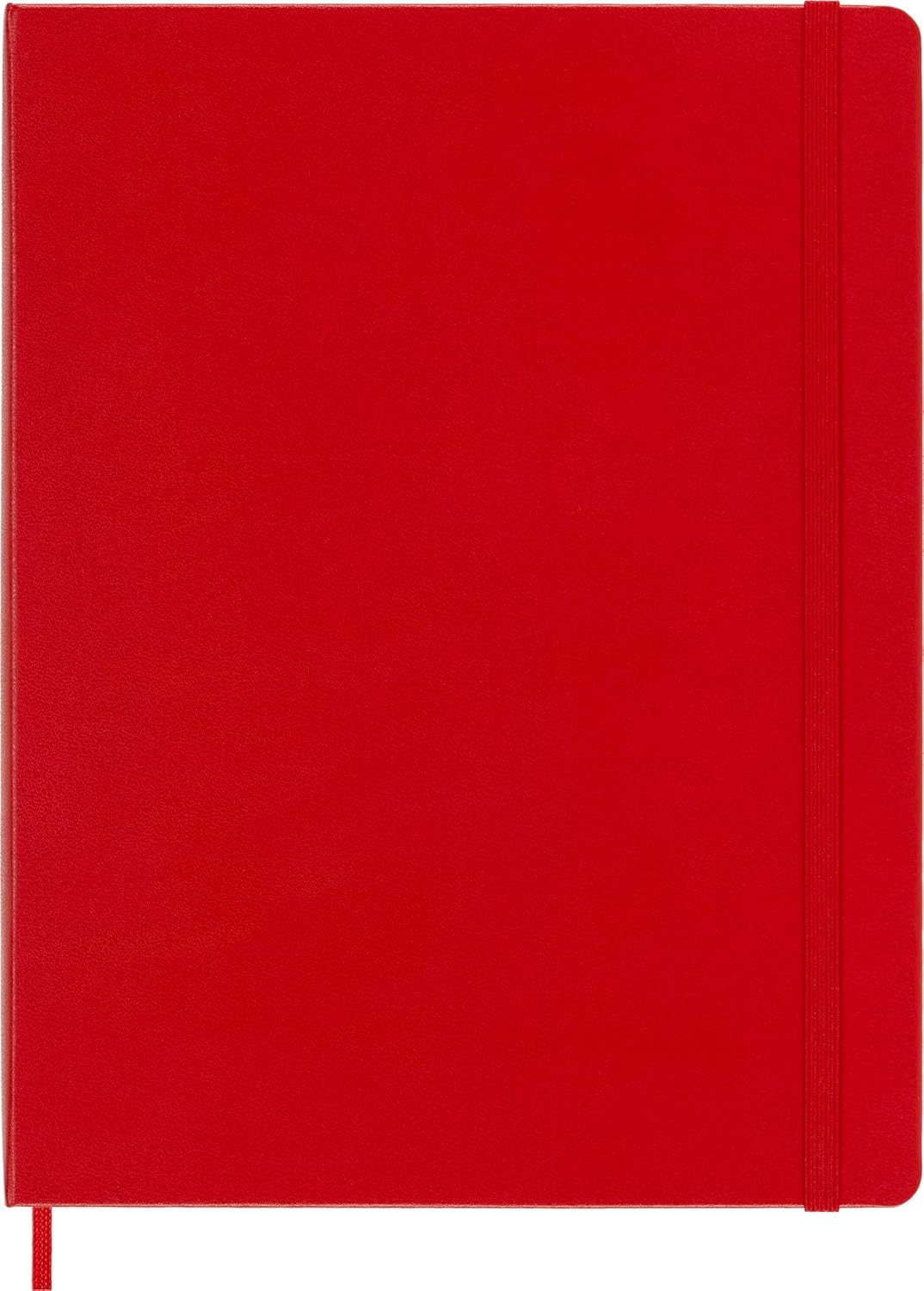 Moleskine Classic Notebook - Plain Pages | Hard Cover | Extra Large 19x25 cm | Scarlet Red 2