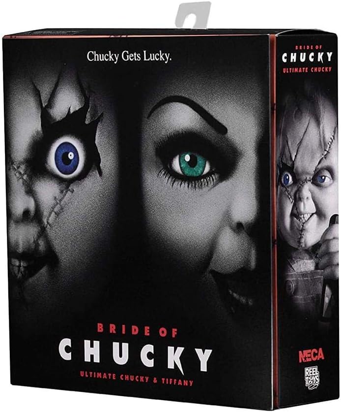 Chucky 42114 Chuck & Friends Ultimate Chucky & Tiffany 2 Pack (1998) - Collectible Action Figures - Multi-Colored