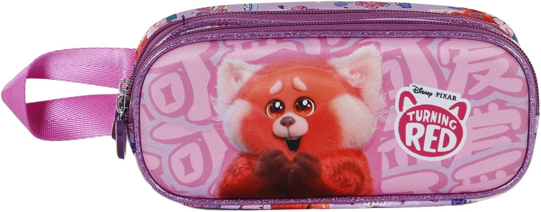 KARACTERMANIA Turning Red Yaay-3D Double Compartment Pencil Case (04855)