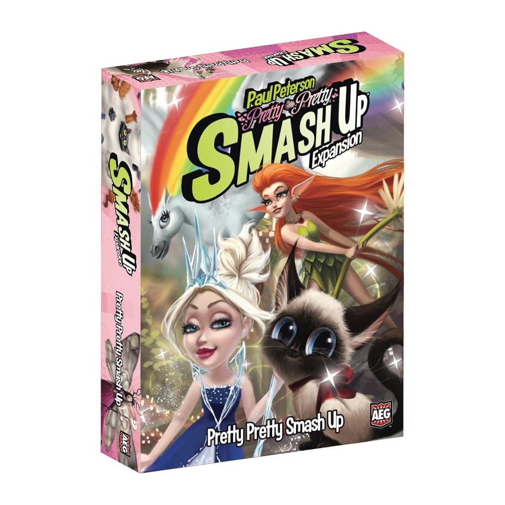 AEG Smash Up: Pretty Pretty - Card Game Expansion | Unisex Adult | Multicoloured 1
