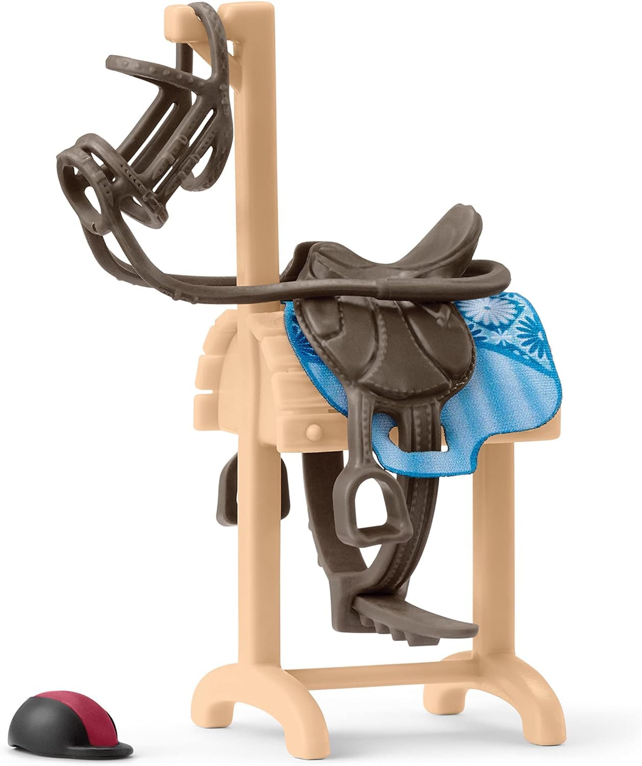 Schleich Horse Club Accessories Horse Transporter - Detachable Halter, Removable Saddle | Ages 5+ 6