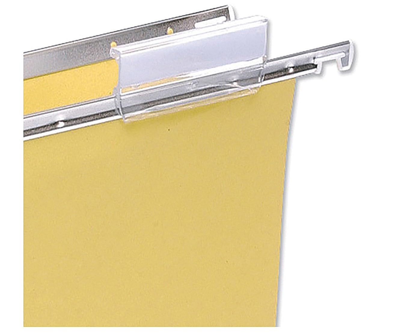 Q-Connect Suspension File Label Inserts - White, A4 Sheet with 51 Perforated Strips (KF21003) 2