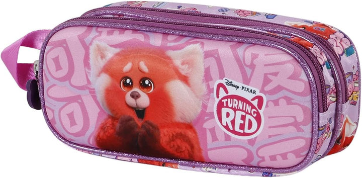 KARACTERMANIA Turning Red Yaay-3D Double Compartment Pencil Case (04855)