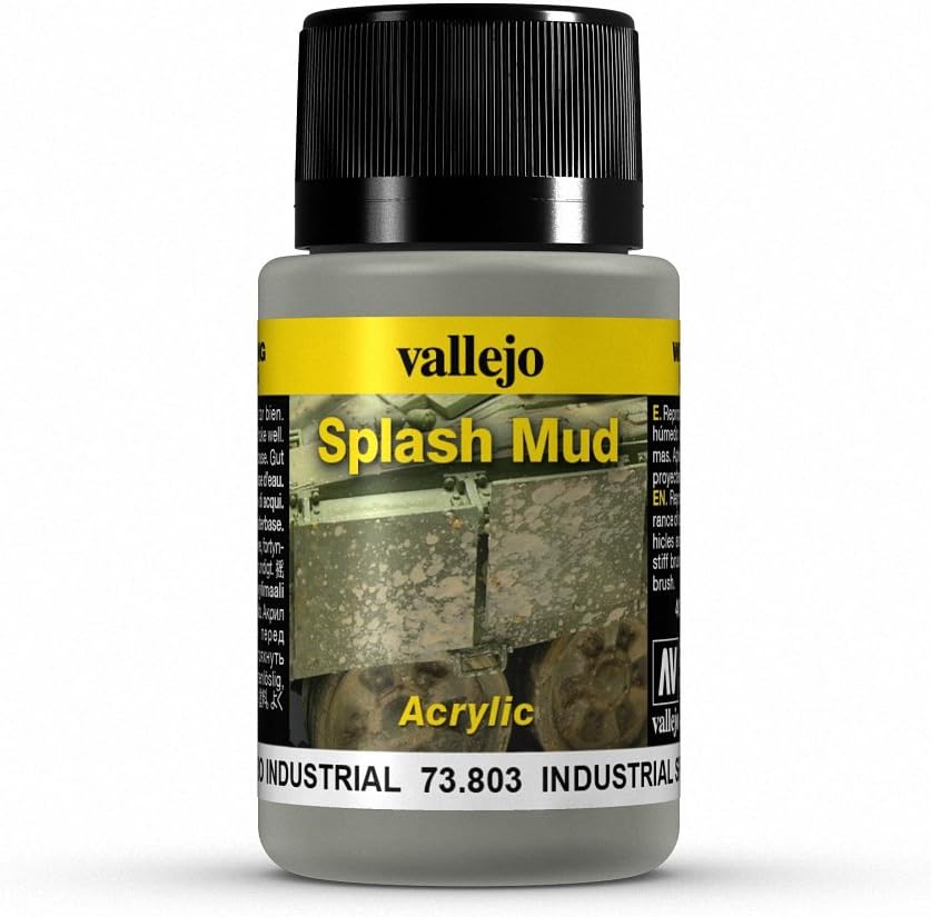 Vallejo Industrial Splash Mud Weathering Effect Bottle (40 ml)