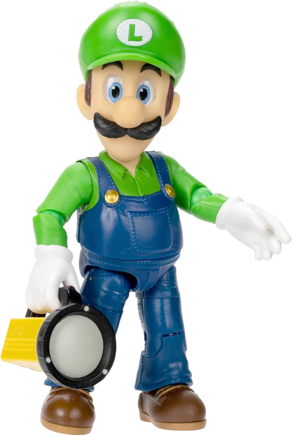 The Super Mario Bros. Movie - 5" Luigi Action Figure with Flashlight Accessory