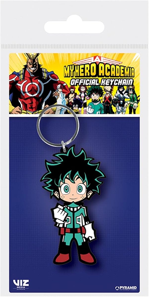 Pyramid International My Hero Academia Deku Rubber Keychain (RK38880C)