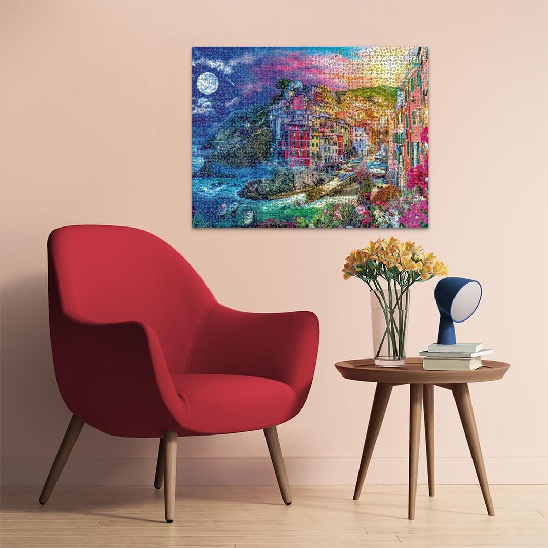 Ravensburger Colorful Cinque Terre - 2000 Piece Jigsaw Puzzle for Adults