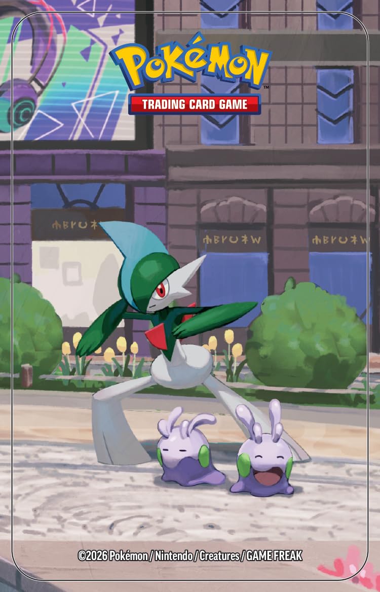 Pokémon TCG: Lumiose City Mini Tin featuring Gallade & Goomy | 2 Booster Packs