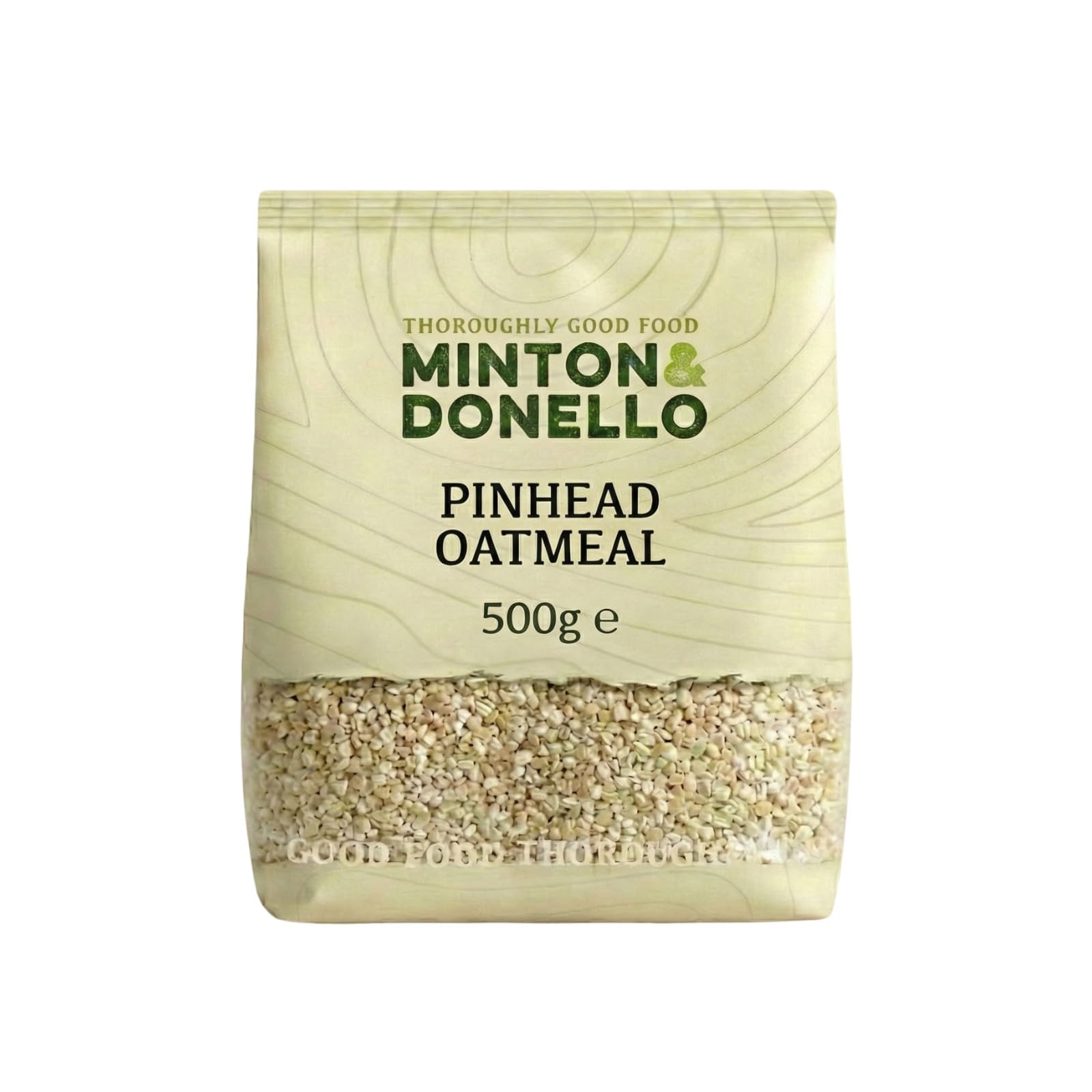 Minton & Donello Pinhead Oatmeal - Traditional Porridge & Baking Ingredient | 500g 1