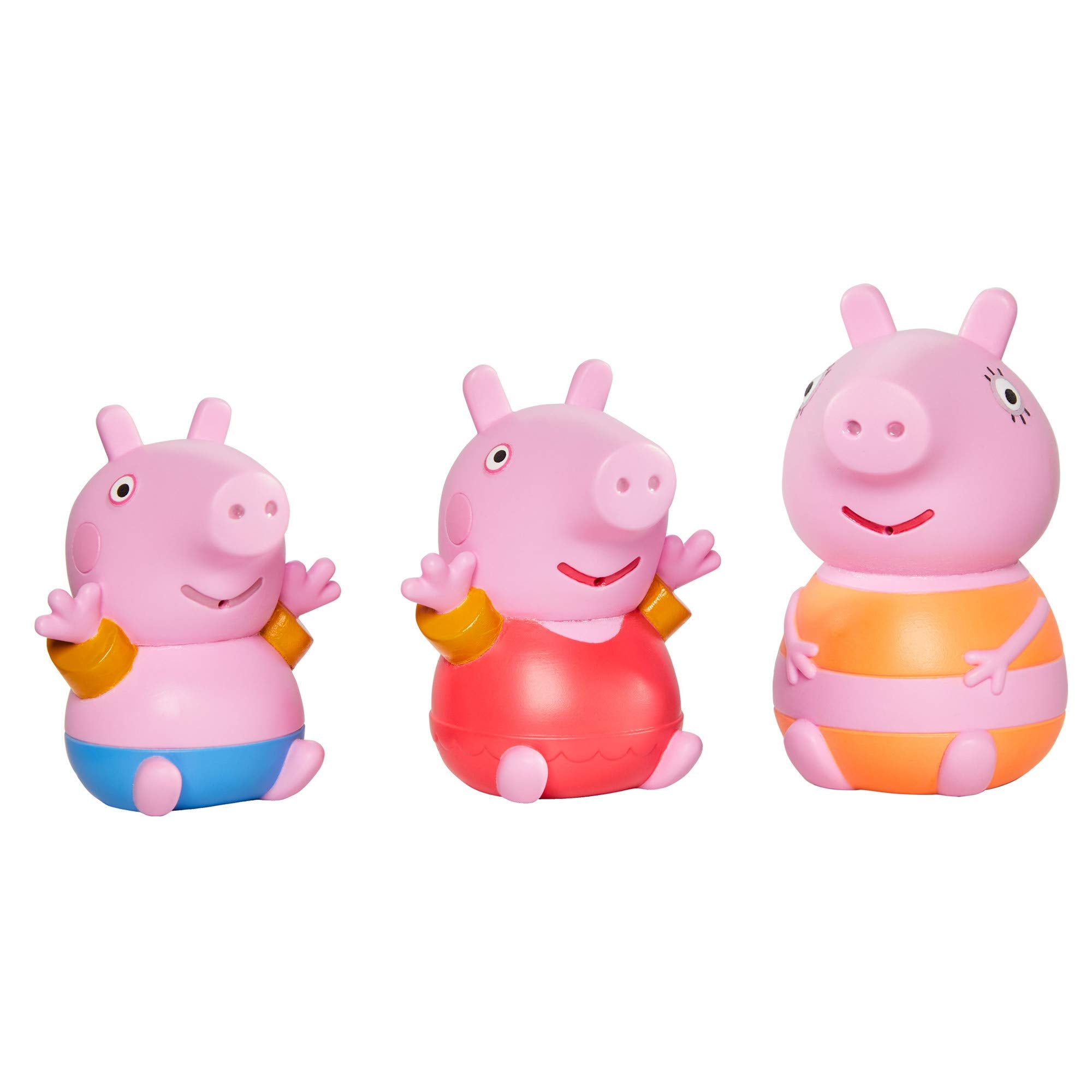 TOMY Toomies Peppa Pig Bath Squirters - Mummy Pig, Peppa & George Water Toys for Toddlers 7