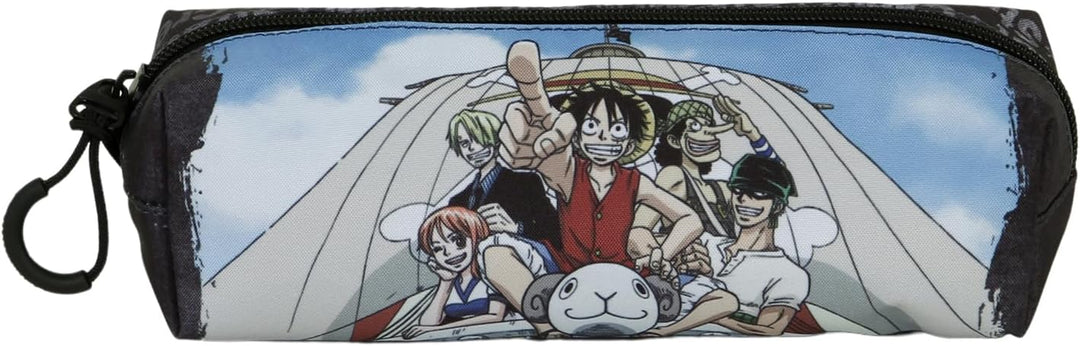 One Piece Pirates-2.0 Square Pencil Case, Blue (05753)