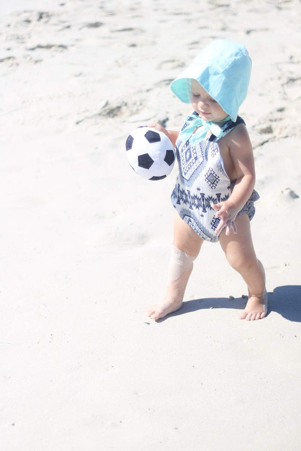Playgro My First Football - Soft Plush Rattle Ball for Babies 6 Months+