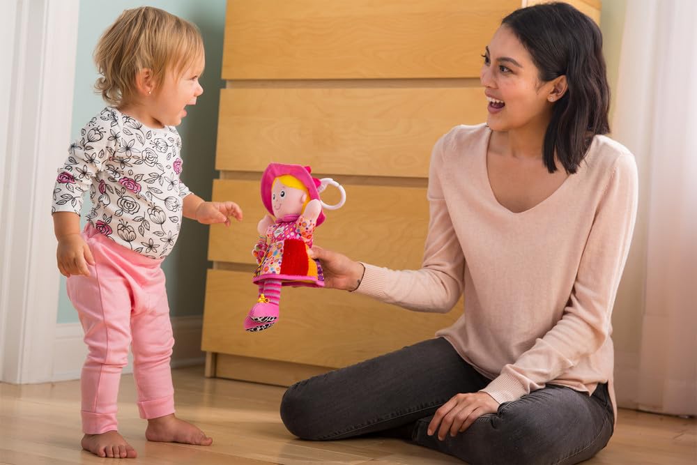 LAMAZE My Friend Emily Clip-On Pram & Pushchair Toy | Sensory Stimulation | 0-6 Months 3