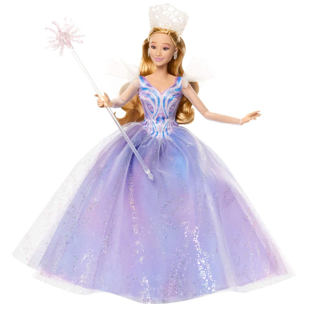 Mattel Wicked: For Good Deluxe Glinda Fashion Doll - 11-Point Articulation, Movie-Accurate Design 11