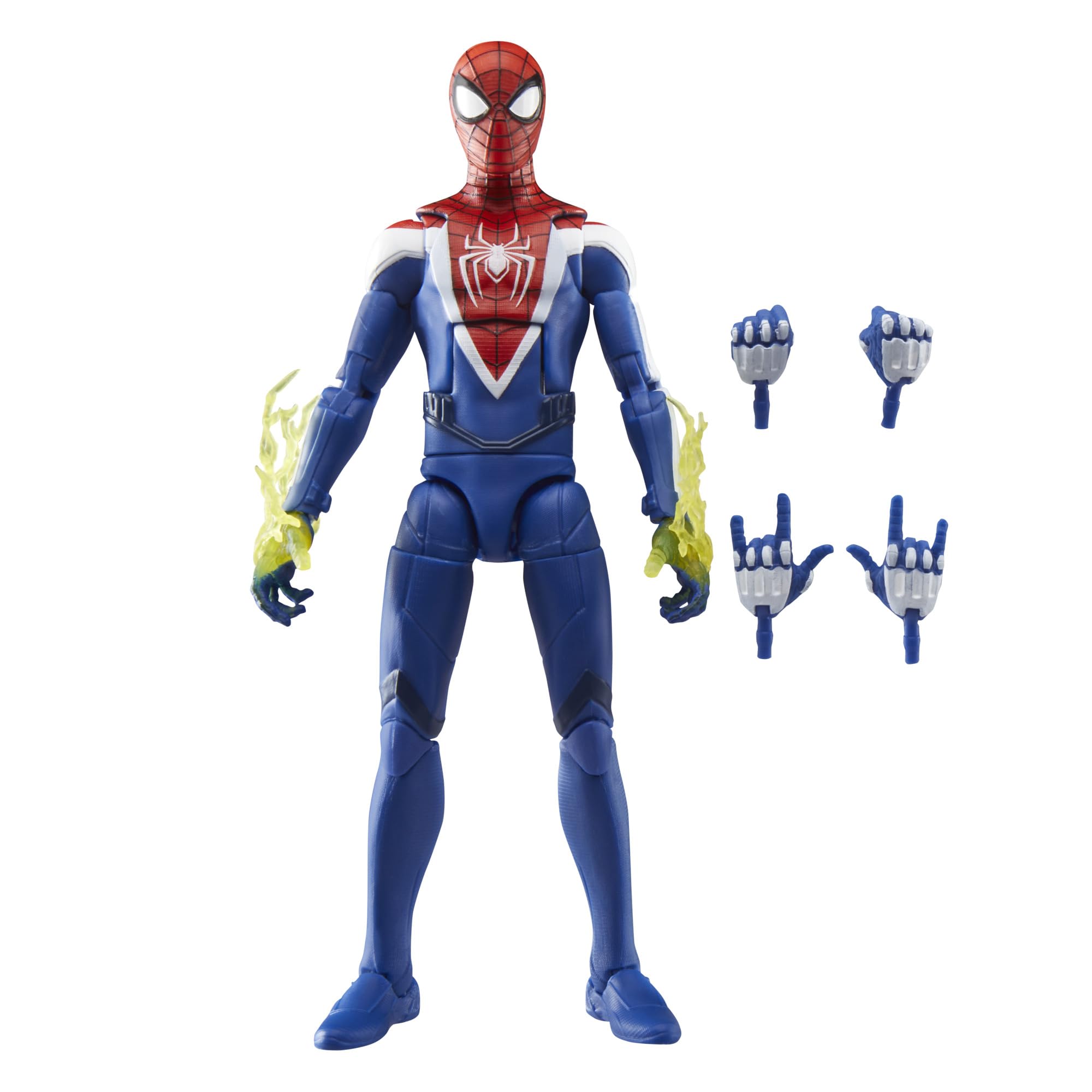 Marvel Legends Series Spider-Man Upgraded Suit Gamerverse Action Figure - 6-Inch Collectible with Articulation 10