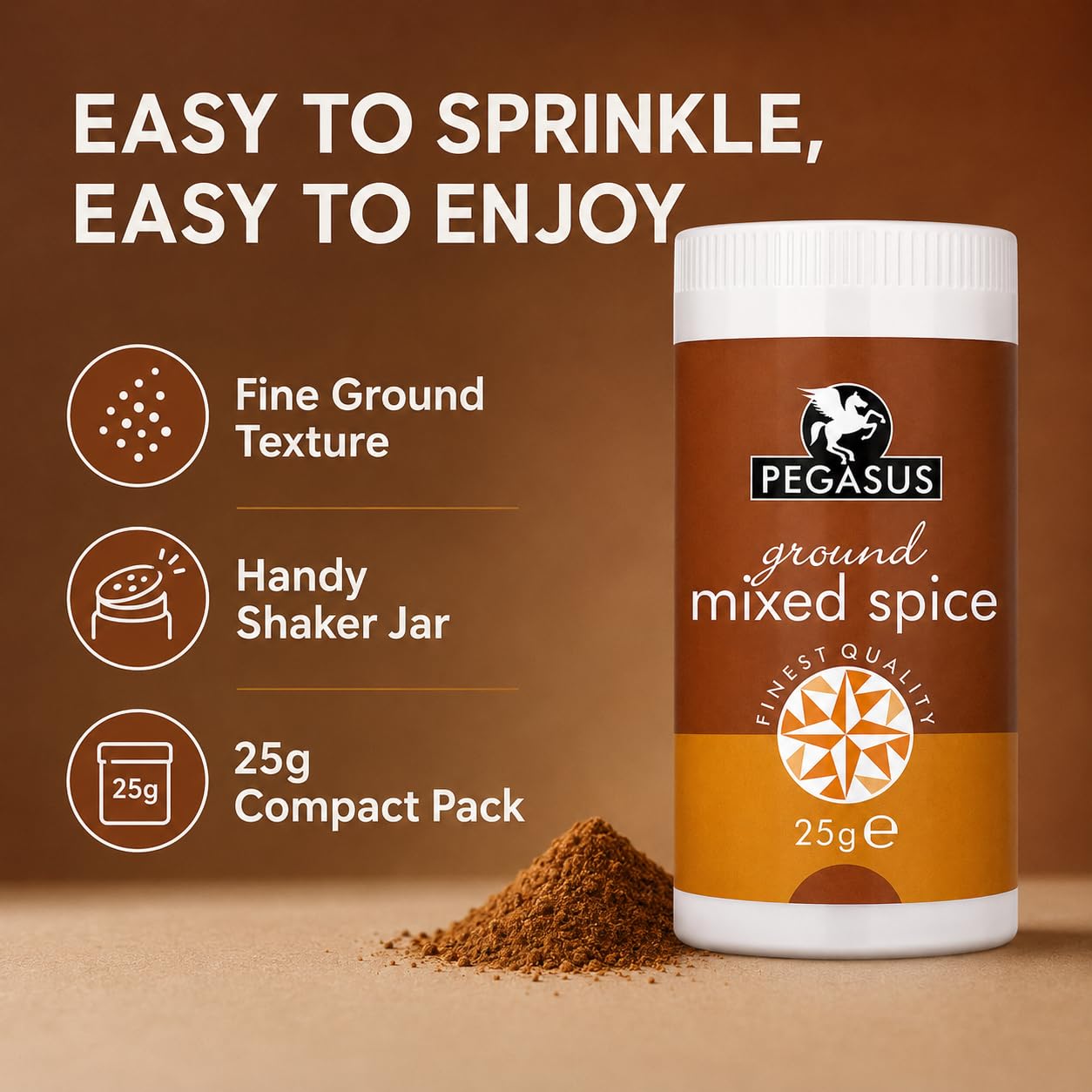 Pegasus Mixed Spice - Aromatic Indian Seasoning Blend | 25g 3