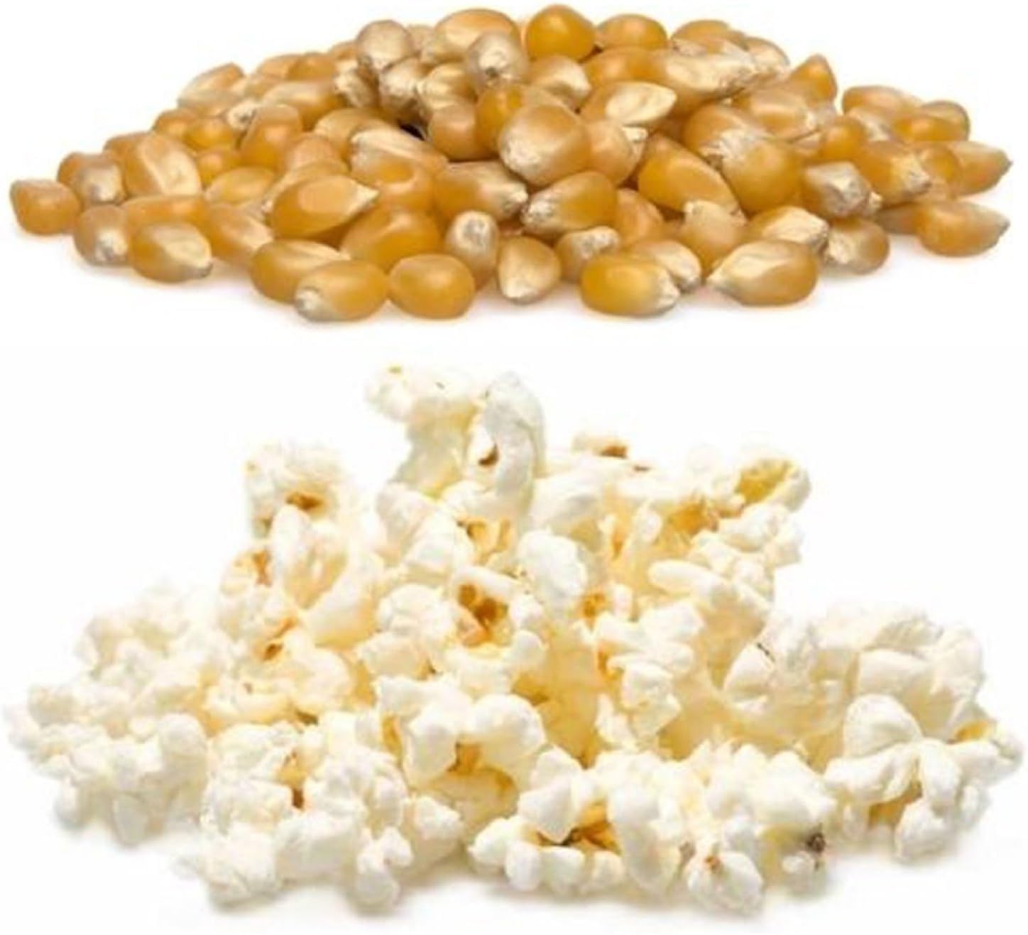 Seba Garden Popping Corn Kernels - GMO Free, Resealable Bag | 1 kg (Pack of 2) 3
