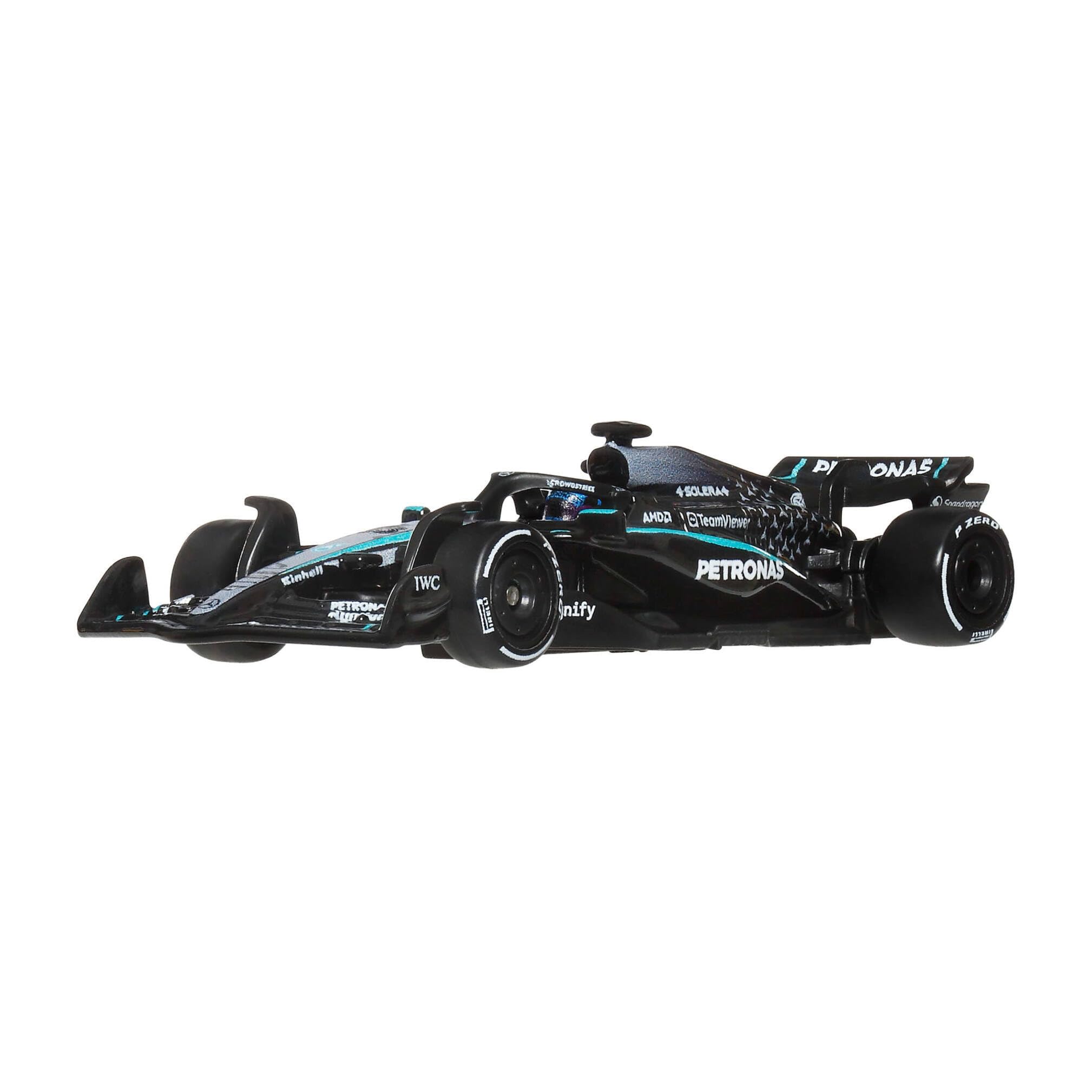 Hot Wheels Formula 1 Mercedes-Benz George Russell #63 Die-Cast Car | 1:64 Scale | Metal/Metal Body