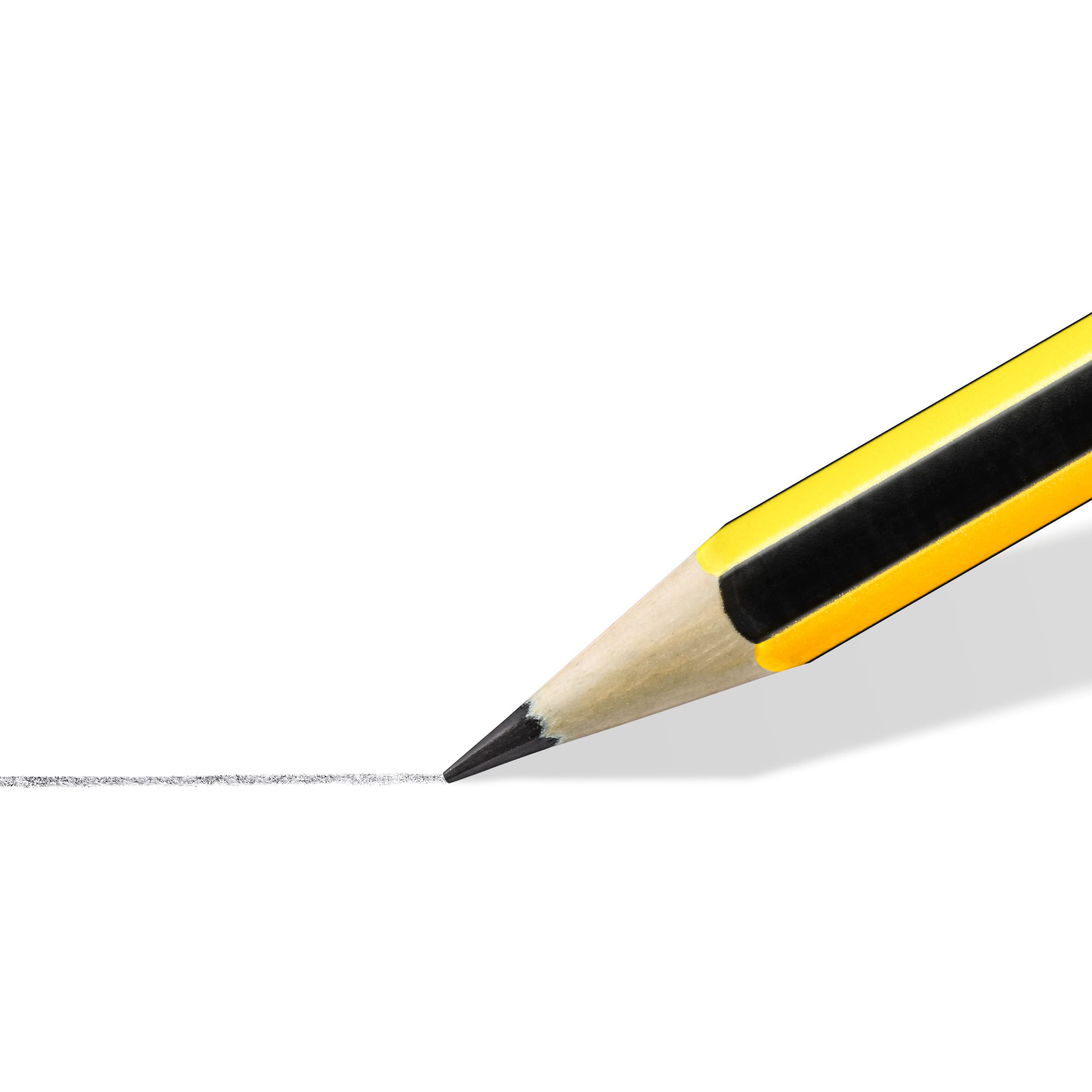 STAEDTLER Noris Drawing Pencils Set - Assorted Degrees (2B, B, HB, H, 2H) | Includes Eraser & Sharpener 3