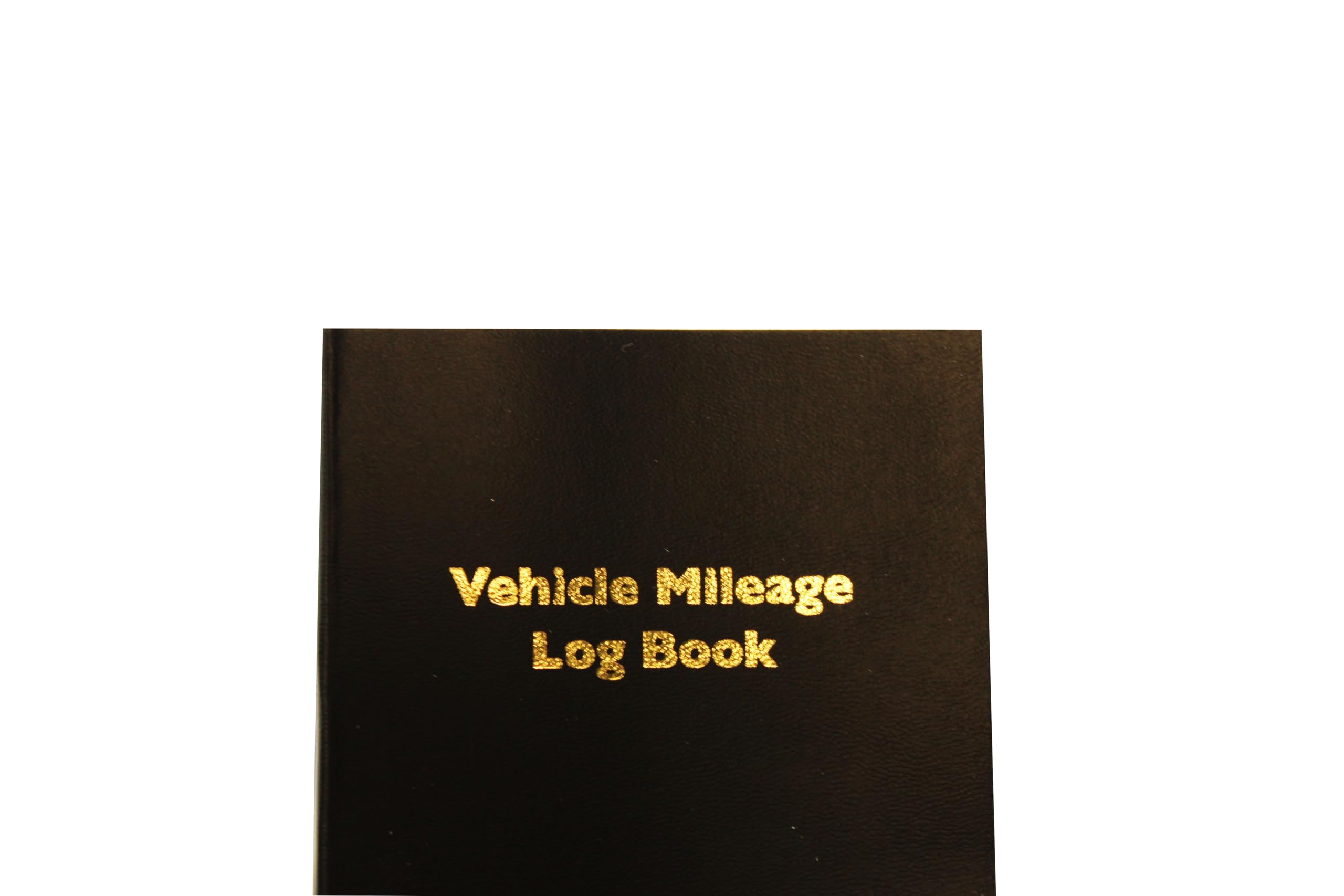 Exacompta Guildhall Vehicle Mileage Log Book - 60 Pages | 14 Entries/Page | Black Vinyl Cover 6