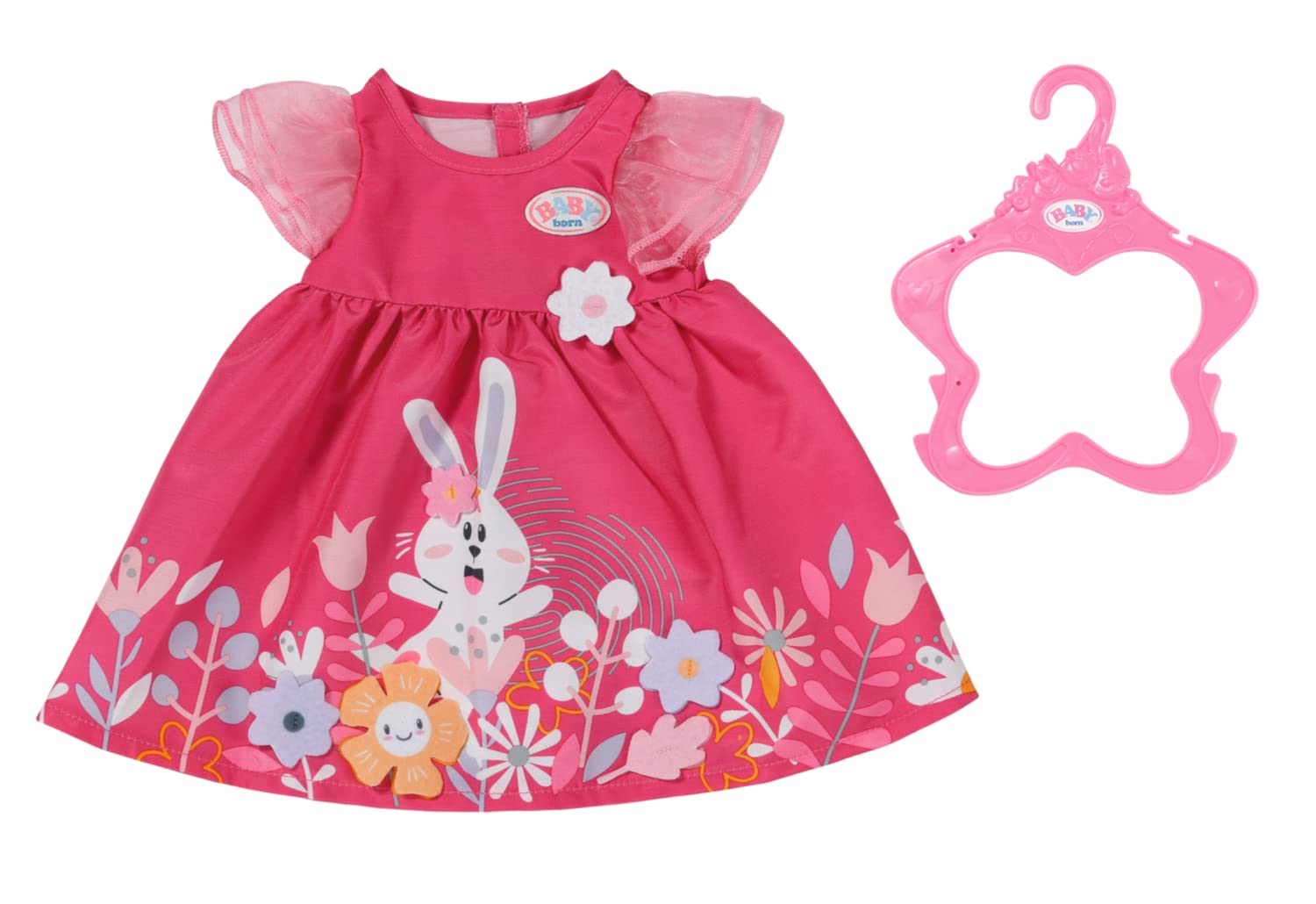 BABY born Dress Flowers - Fits Dolls Up to 43cm - Includes Flower Accessory 6