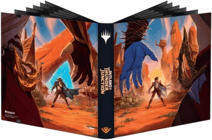 Ultra Pro Magic: The Gathering Outlaws of Thunder Junction 12-Pocket PRO-Binder with Oko and Kellan