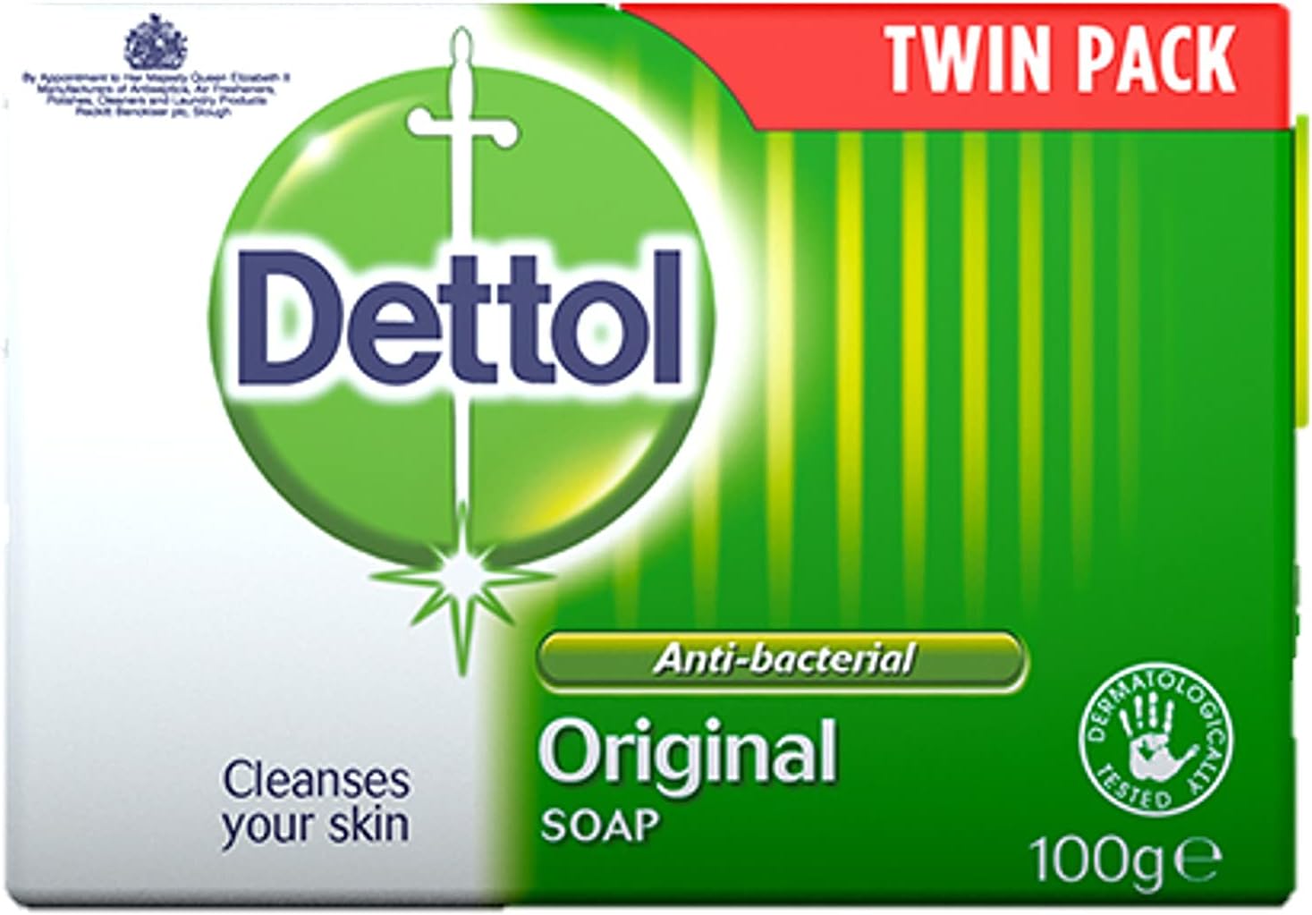 Dettol Original Bar Soap (2 x 100g) 1