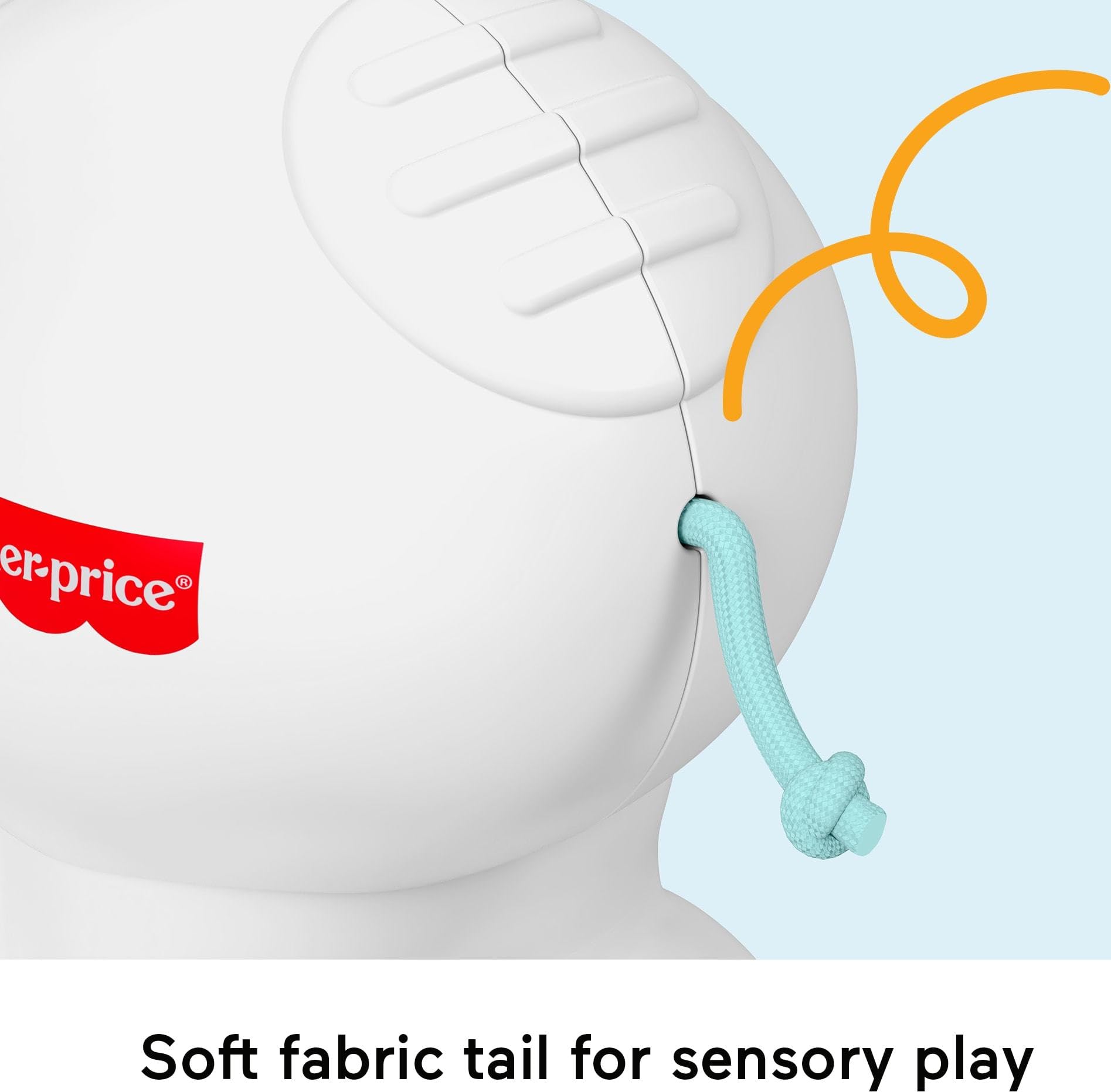 Fisher-Price Crawl-After Polar Bear - Animal-Themed Activity Toy for Babies 9M+ 11