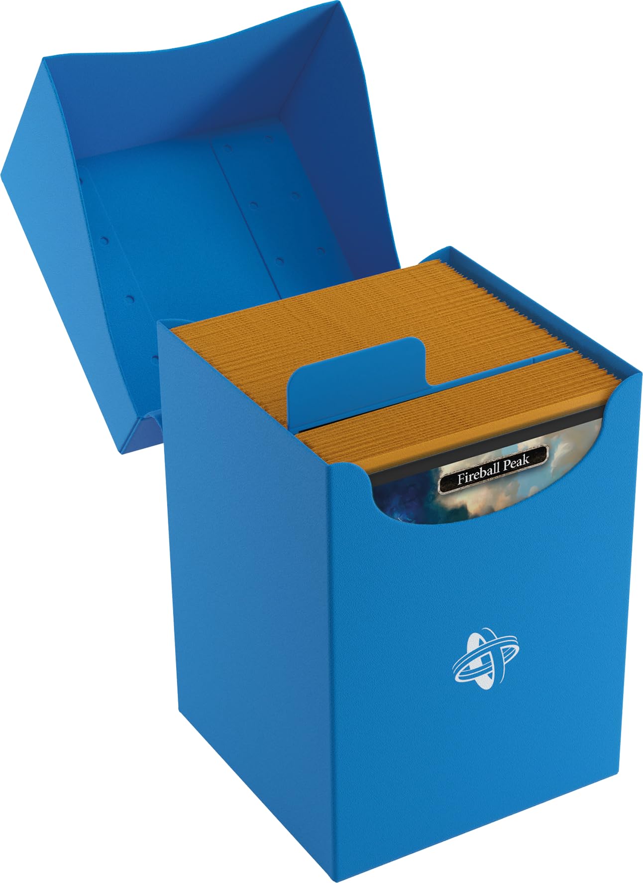 Gamegenic Deck Holder 100+ Blue Storage Box for 100 Double-Sleeved Cards 12