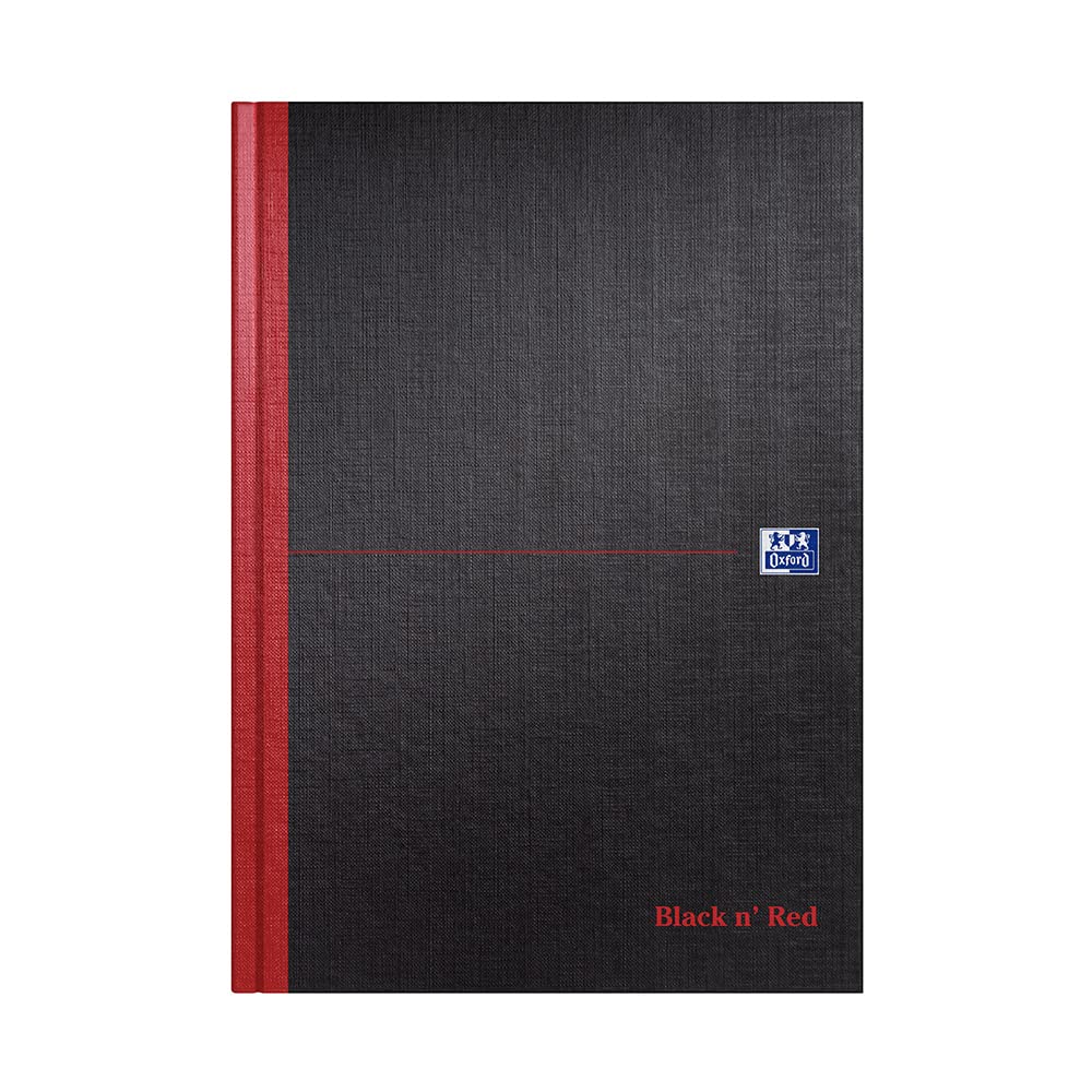 Black n' Red Casebound Composition Notebook - A4, 192 Pages, Single Cash Ruled 1