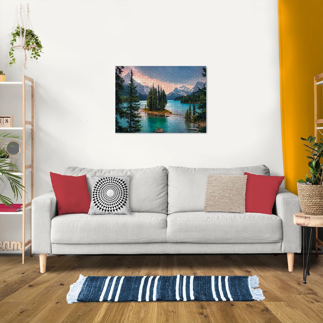 Ravensburger Maligne Lake 1000 Piece Jigsaw Puzzle for Adults - FSC Certified Canada Landscape